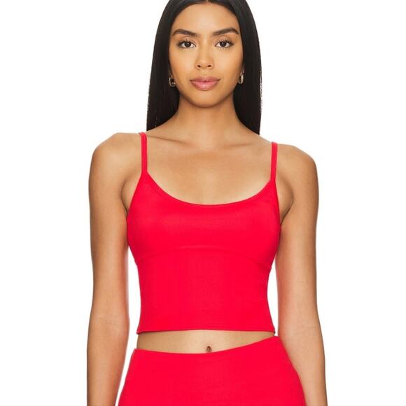 WellBeing + BeingWell Movewell Ripley Tank in Lava Red - Picture 1 of 9